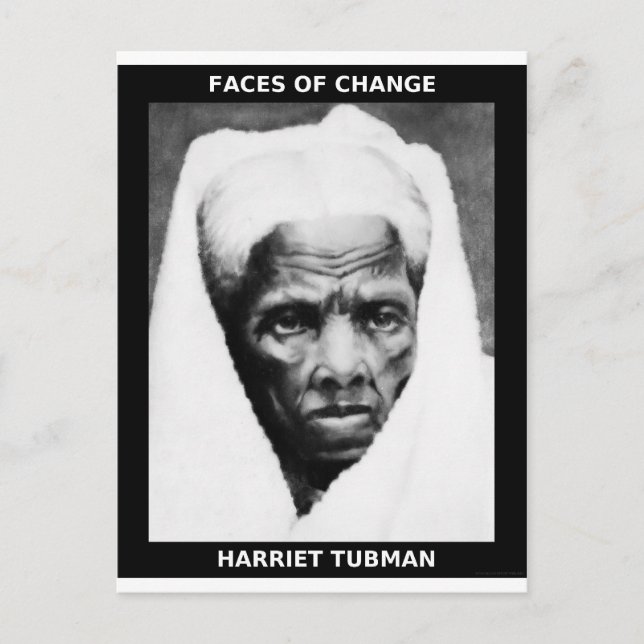 HARRIET TUBMAN POSTCARD (Front)