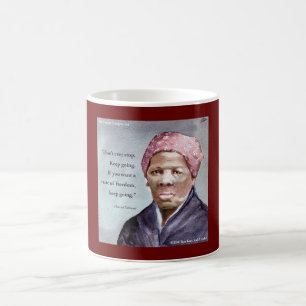 Harriet Tubman & Quote Coffee Mug