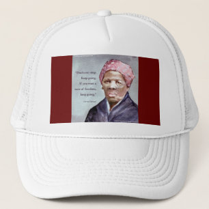 Harriet Tubman & Quote Trucker Hat