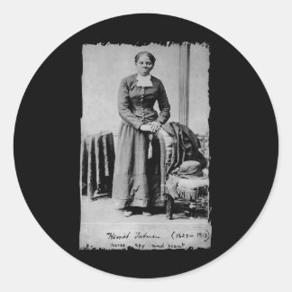 Harriet Tubman Slavery Juneteenth 1865 Civil Right Classic Round Sticker