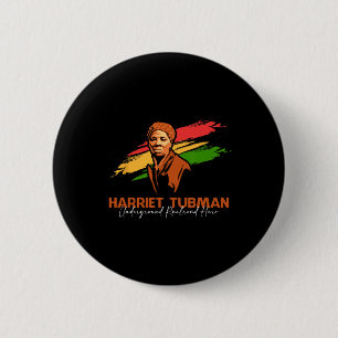 Harriet Tubman Underground Railroad Hero Black His 6 Cm Round Badge