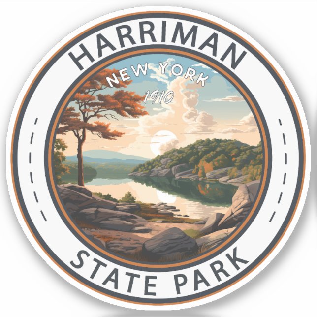 Harriman State Park New York Badge (Front)