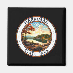 Harriman State Park New York Badge 1 Magnet