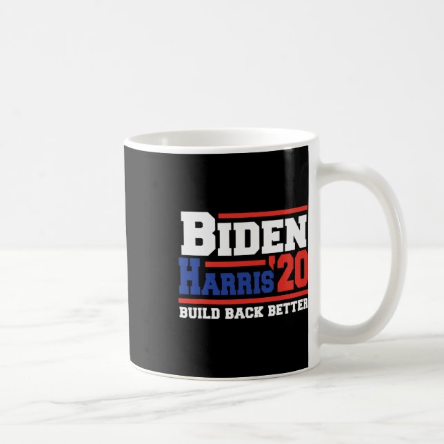 Harris 2020 - Build Back Better  Coffee Mug (Right)