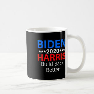 Harris 2020 Build Back Better Election Presidentia Coffee Mug