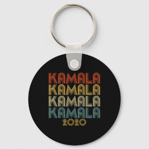 Harris 2020 Election Retro 60s 70s Key Ring