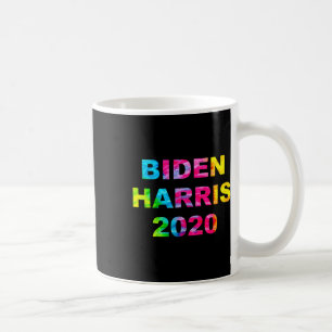Harris 2020 Election Tie Dye Vintage Hippie Coffee Mug