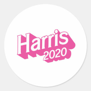 Harris 2020 Pink Pride Classic Round Sticker