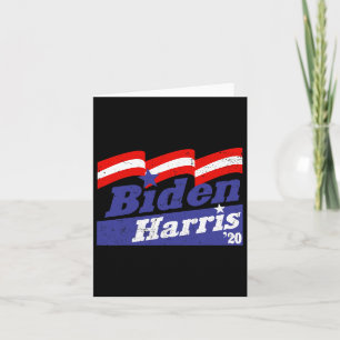 Harris 2020 President Vice Pres Distressed Joe Kam Card