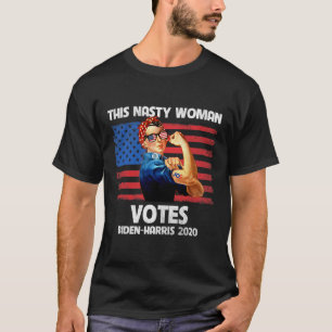 Harris 2020 This Nasty Woman Votes 2 T-Shirt