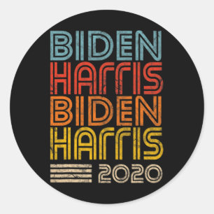 Harris 2020 Vp Kamala Harris Vice President Vintag Classic Round Sticker