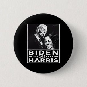 Harris 2024 47th President Election Joe Biden Kama 6 Cm Round Badge
