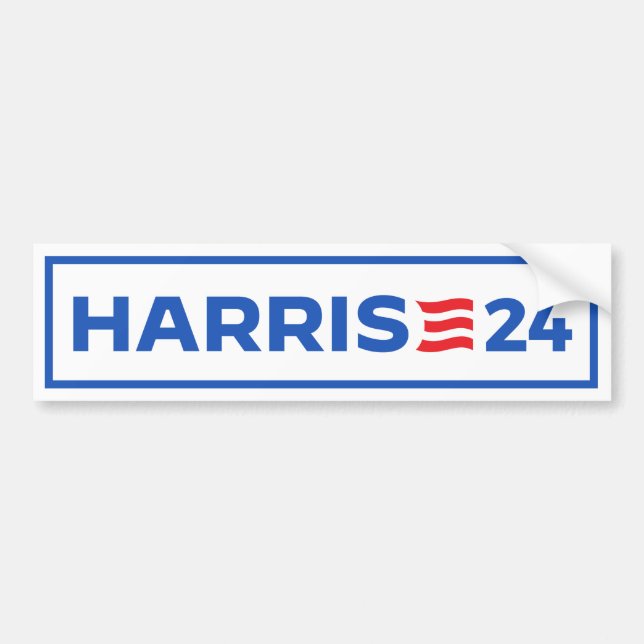 HARRIS 2024 BUMPER STICKER (Front)
