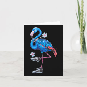 Harris 2024 Flamingo Trendy Retro Style With Sneak Card