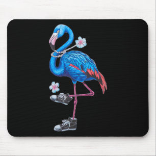 Harris 2024 Flamingo Trendy Retro Style With Sneak Mouse Pad