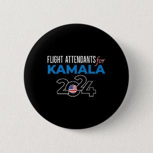 Harris 2024 For President 6 Cm Round Badge