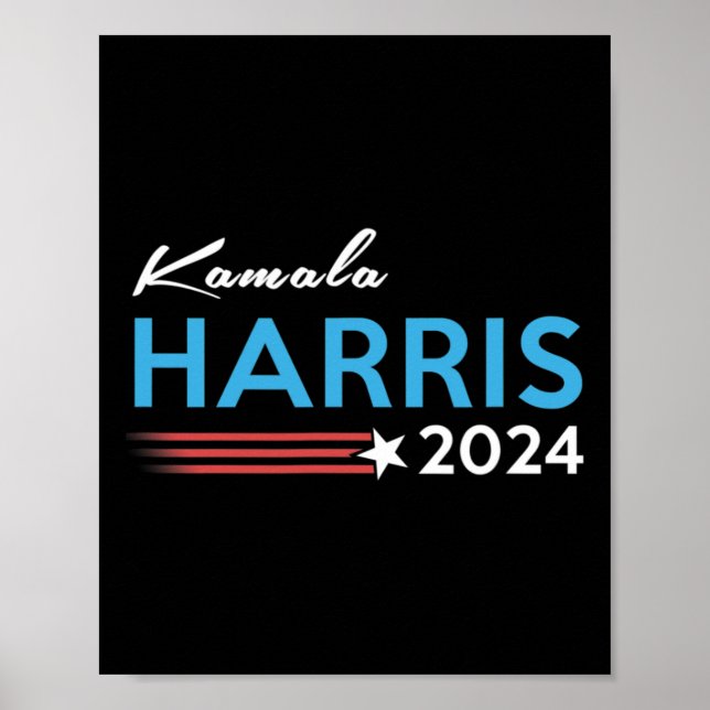 Harris 2024 For President Campaign 3  Poster (Front)