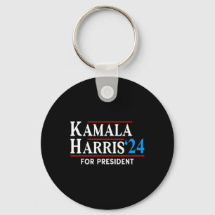 Harris 2024 For President Election Voting For Kama Key Ring