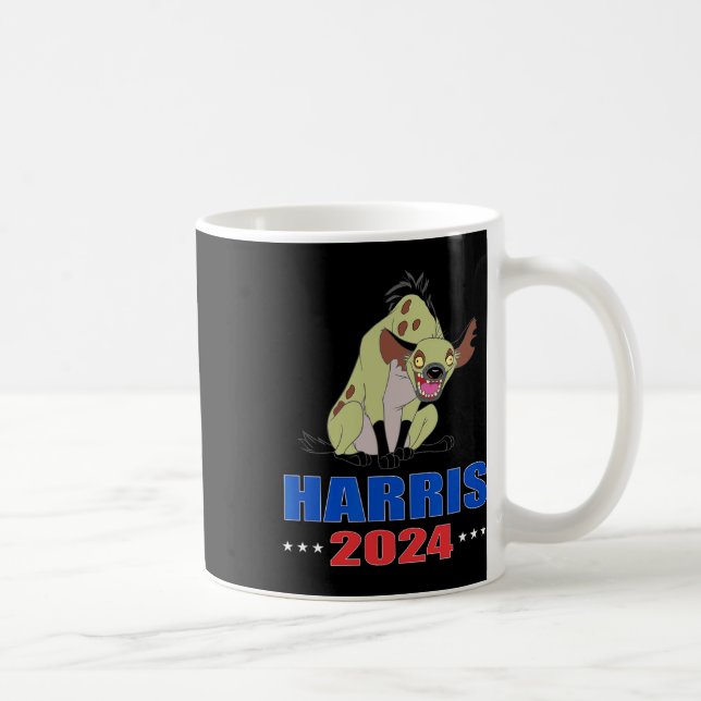Harris 2024 Funny Hyena  Coffee Mug (Right)
