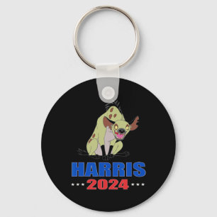 Harris 2024 Funny Hyena Key Ring