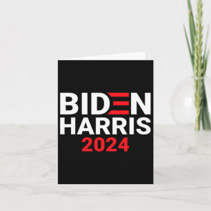 Harris 2024 Joe Biden For President  Card
