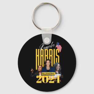 Harris 2024 key ring