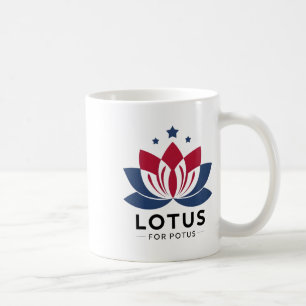Harris 2024 Lotus For Potus President Trend Electi Coffee Mug