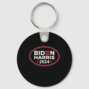 Harris 2024 President American Flag Joe Biden Kama Key Ring