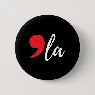 Harris 2024 President Comma La 6 Cm Round Badge