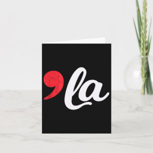 Harris 2024 President Comma La Funny 1 Card