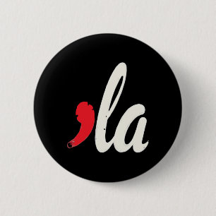 Harris 2024 President Comma La Funny 6 Cm Round Badge