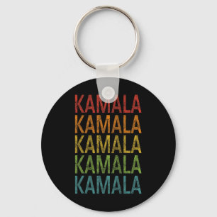 Harris 2024 Presidential Election Retro Grunge  Key Ring
