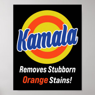 Harris 2024 Removes Stubborn Orange Stains 2 Poster