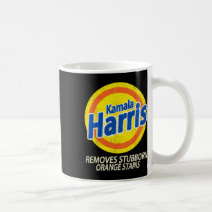 Harris 2024 Removes Stubborn Orange Stains Funny Coffee Mug