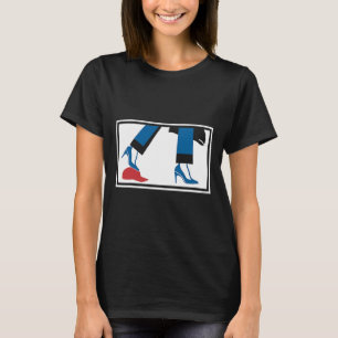 Harris 2024 Retro Comma La Red Hat Anti Trump T-Shirt