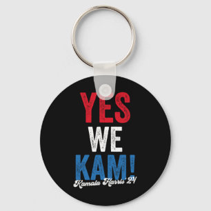 Harris 2024 Support I&#';m With Her Kamala Harris Key Ring