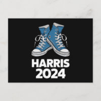 HARRIS 2024 Vote President Kamala Election Sneaker
