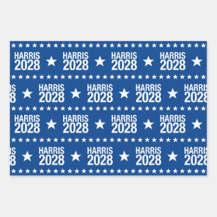 Harris 2028 Election Support Kamala for President  Wrapping Paper Sheet