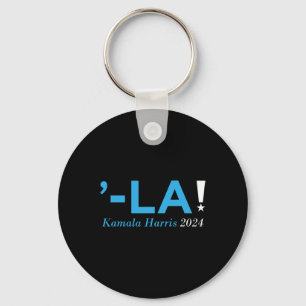 Harris 24 Comma La Kamala Walz 2024 President Kama Key Ring