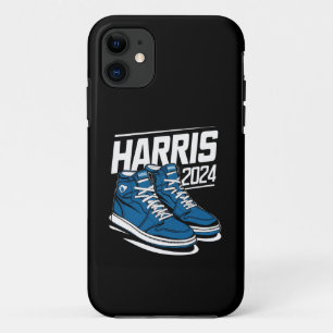 Harris 24 Vote President Kamala Election Sneakers iPhone 11 Case