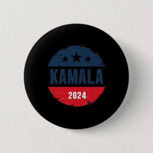 Harris 47 Th President Usa America 2024 Election 1 6 Cm Round Badge