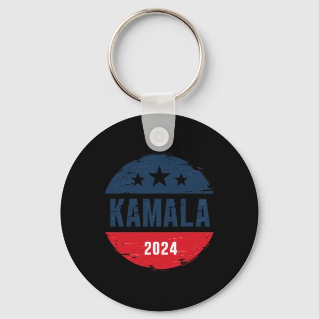 Harris 47 Th President Usa America 2024 Election 1 Key Ring (Front)