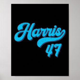 Harris 47 Th President Usa America 2024 Election 2 Poster