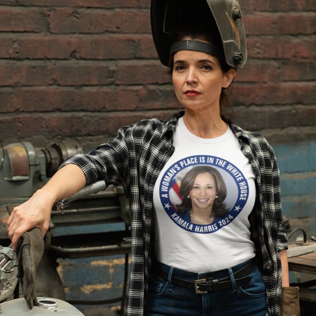 Harris A WOMAN'S PLACE IS IN THE WHITE HOUSE T-Shirt (Creator Uploaded)