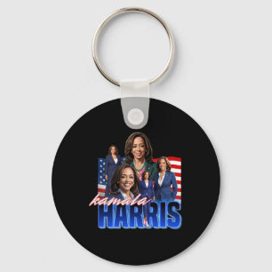 Harris American Flag Bootleg  Key Ring