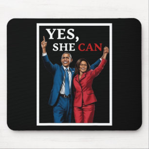 Harris And Barack Obama Forward 2024 Election Mouse Pad