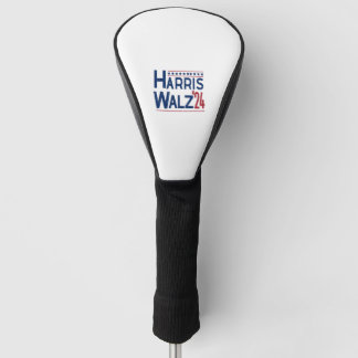 Harris and Walz 2024 Election Pairing Golf Head Cover