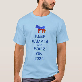 Harris and Walz 2024 T-shirt