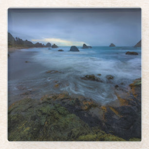 Harris Beach State Park Oregon Glass Coaster