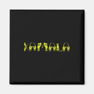 Harris Cat Lettering Positive Funny 15  Magnet